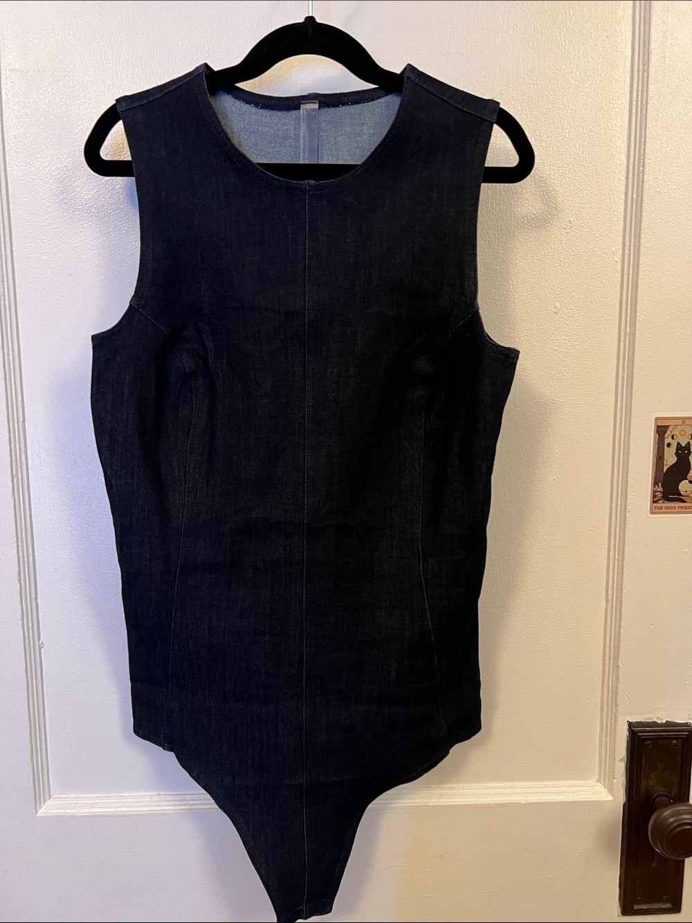 Commando Sleeveless Denim Bodysuit - Picture 3 of 3
